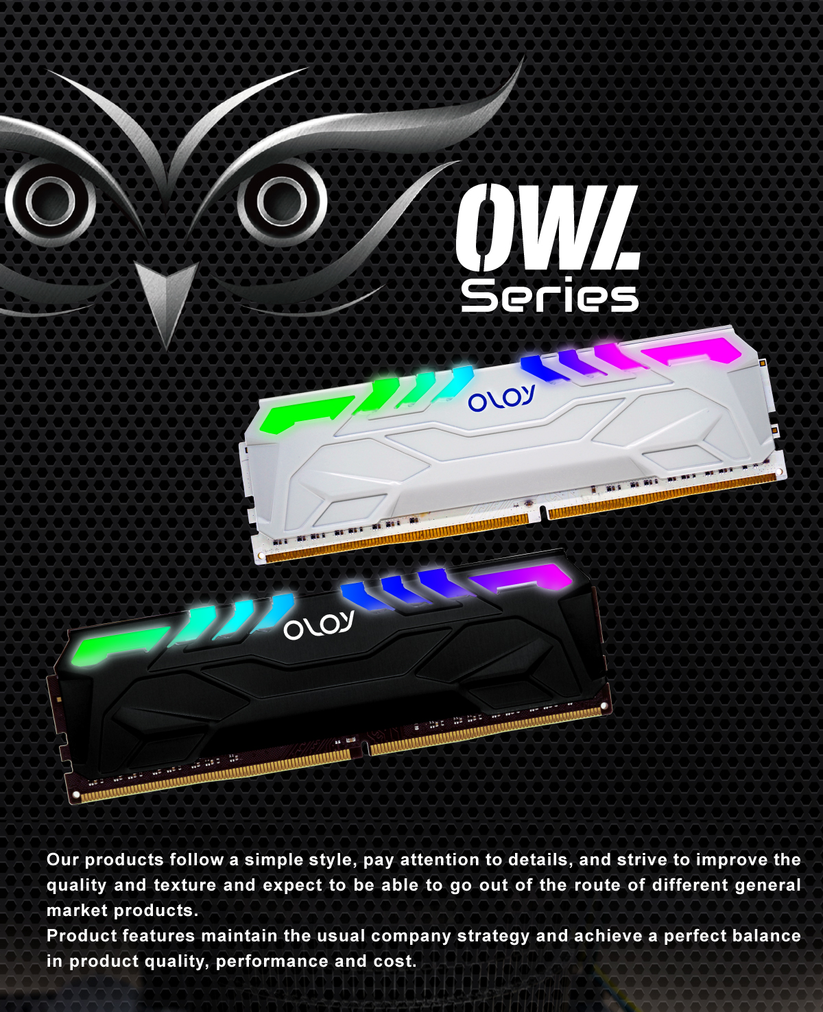 OLOy OWL RGB 32GB (2 x 16GB) 288-Pin PC RAM DDR4 3200 (PC4 25600